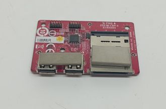 Плата USB разъемов + Card reader для моноблока MSI MS-AE1111 (комиссионный товар)