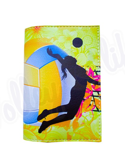 Обложка для паспорта  "Солнечная нападающая"