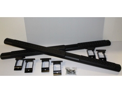 Пороги OEM на Jeep Grand Cherokee 2011-