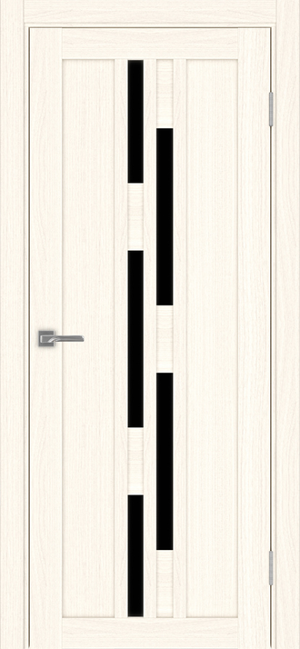 Межкомнатная дверь "Турин-551" ясень светлый (стекло сатинато)