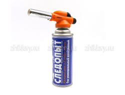 Газовая горелка "Следопыт" GTP-N03 с пьезорозжигом (газ 220г.)