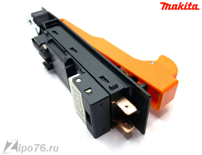 Выключатель для ушм 9069 МАКИТА кнопка 2 контакта подключения