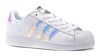 Adidas SuperStar Белые хамелеон (36-40) Арт. 010М