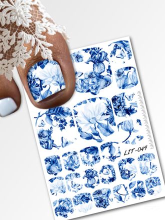 Мини пленки для педикюра LIT-049