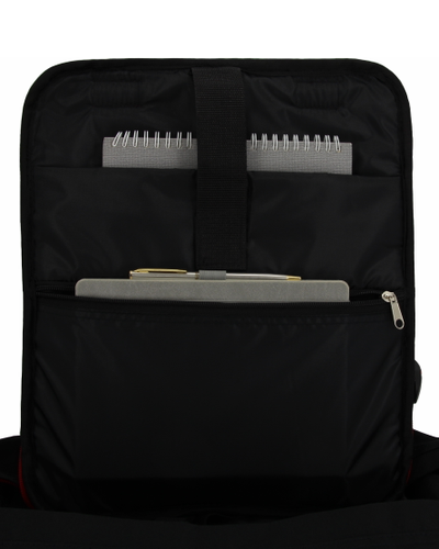 Рюкзак Сумка Чемодан ручная кладь 36x30x27 Optimum Pobeda RL, черный