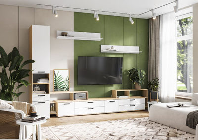 Санса ПН-01 Пенал Сонома/Белый