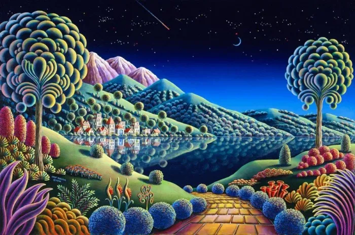 Фантастическая живопись Энди Расселла