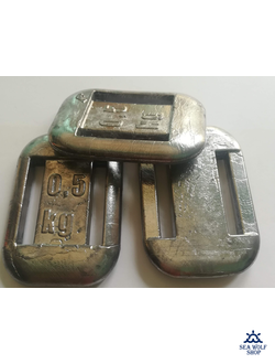 Груз поясной для дайвинга 0,5кг