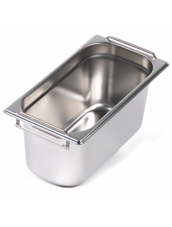 Гастроёмкость с ручками, 1/3-150, нержавеющая сталь