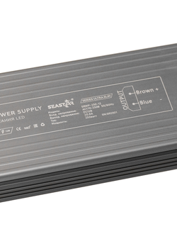 Блок питания 250W 12V IP67 Compact (12V/20.8A/250W) (SEASTAR/IP67 металл/2 года)