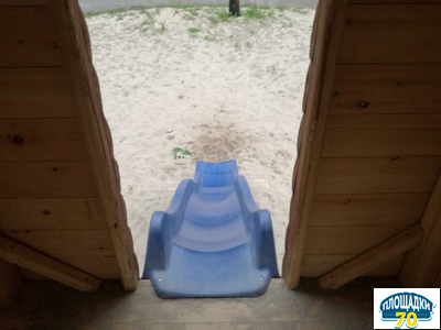 Горка детская - Скат Tsuri (Тсури) 3 метра Синий