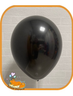 Шарики под потолок с гелием чёрного цвета