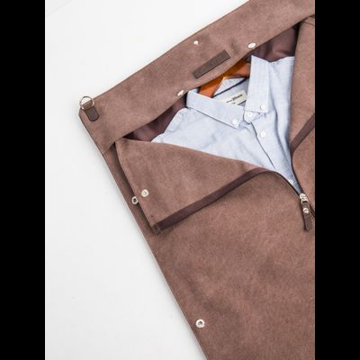 Портплед + дорожная сумка (2 в 1) Palermo Premium 
brown (арт. 4038-52)