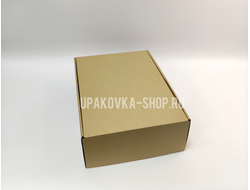 Коробка с откидной крышкой 230*330*100 мм БУРЫЙ