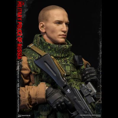 Боец военной полиции ВС РФ в Сирии - Коллекционная ФИГУРКА 1/6 Armed Forces of the Russian Federation - RUSSIAN MILITARY POLICE (78086) - DAMTOYS