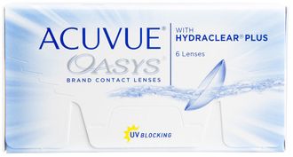 Acuvue Oasys with Hydraclear Plus (6 линз)