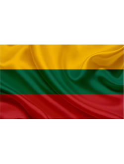 Флаг Литвы гостевой Adria Bandiere BL071 20x30см