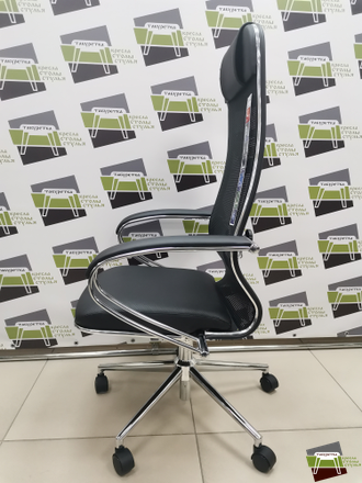 Кресло ErgoLife SynchroSit 10 B1-115K - Mesh(X2)+EcoLeather(Extra) /Um00/Wm12/K1cL(MS2.0Ch/M23.B23.G