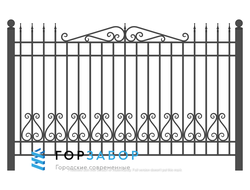 Секция забора с элементами ковки KSZ15-30 от производителя