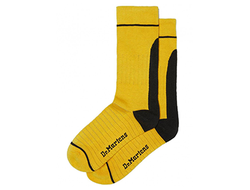 НОСКИ DR MARTENS COMFORT DOT DMS YELLOW ЖЕЛТЫЕ ВЫСОКИЕ