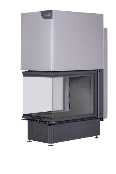 Каминная топка Экокамин ДЕЛЬТА 700 три стекла