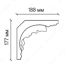 Карниз орнаментальный SK76U