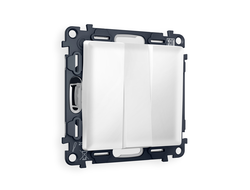 Выключатель 3-кл Белый матовый - Ambrella Volt - ALFA