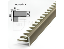 ПРОФИЛЬ ОКАНТОВОЧНЫЙ ПУ 13.2700.15 ЧЕРНЫЙ