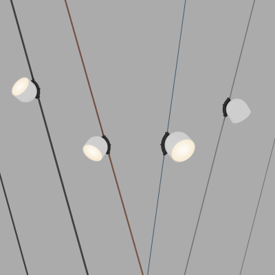 Трековый светильник BELTY SPOT DK5543-WH+BK