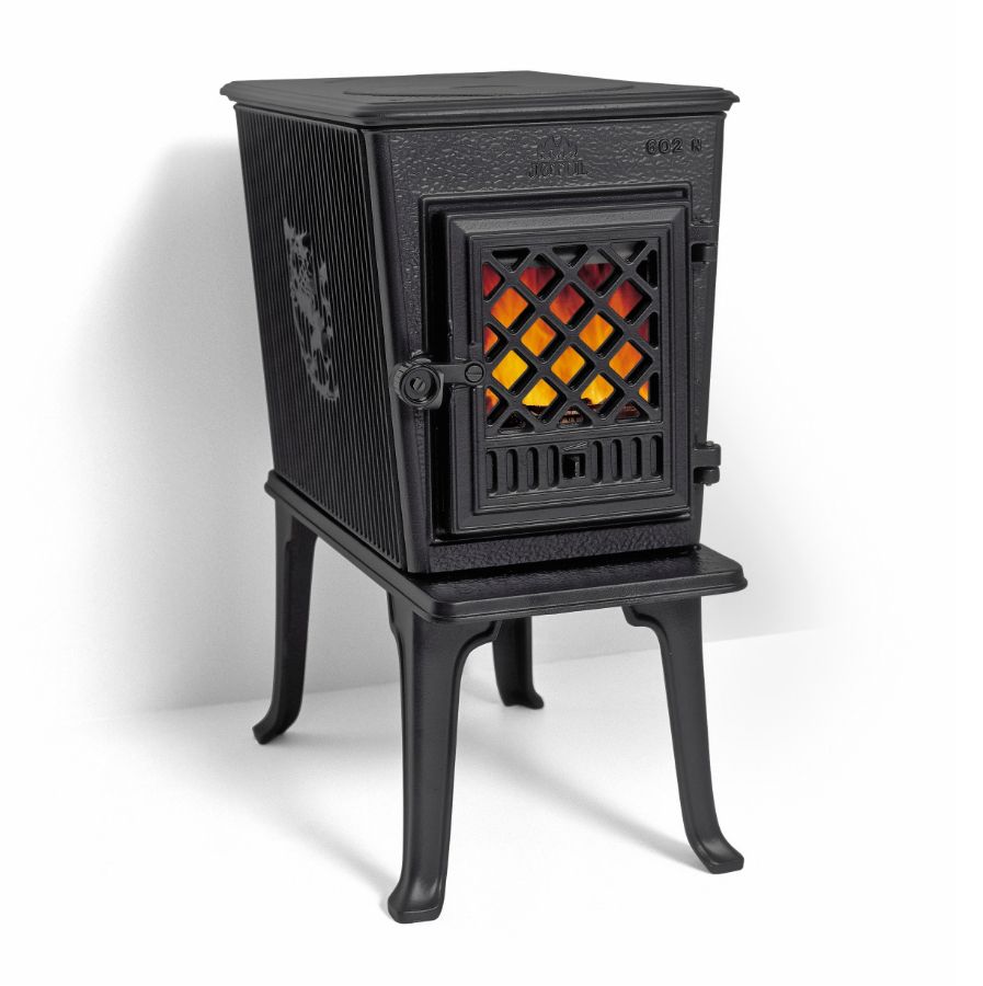 Печь Jotul F602 c дожигом в чёрной матовой краске