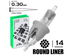 14 RLLT/0.30 - Round Liner Long Taper "EZ FILTER V2"