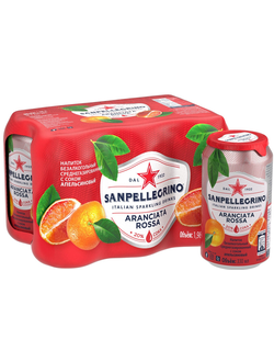 Газированный напиток «S.Pellegrino» Красный Апельсин 330мл (24)