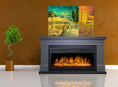 Линейный камин California Vision 42