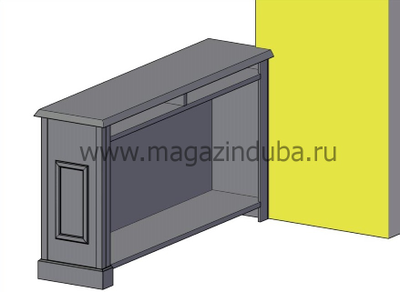 Барная стойка (столешница с живым краем)