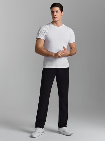 Спортивные брюки мужские прямого покроя, из хлопка 21SBM-780