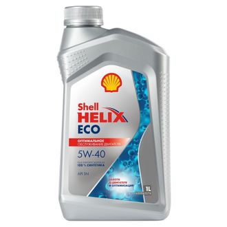 Масло моторное SHELL Helix ECO 5W40 1л синт.