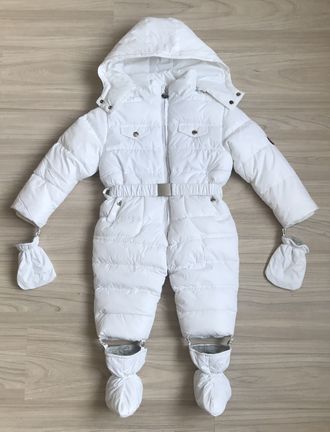 М.17-68 Комбинезон Moncler белый (86)