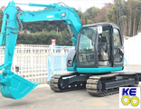 YT02C01074P1 стекло двери верхнее заднее Kobelco SK70SR, SK80MSR, SK135SRL, SK135SRLC, SK200SR