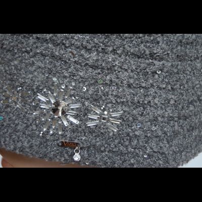 Шляпа Vizio 6121 P серая