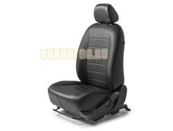 Авточехлы задняя спинка 40/60, рисунок Строчка для Kia Sportage IV 2016-2018 2018-