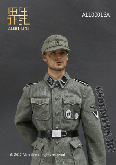 Купить онлайн коллекционную фигурку немецкого пулеметчика (Machine Gunner Equipment) от ALer Line