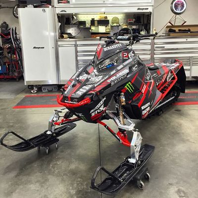 POLARIS RMK и RMK PRO 2009-2015 GREEN #281
