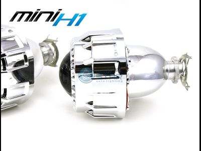 Комплект биксеноновых линз Morimoto Mini H1 G5, 2.5 дюйма, квадратная маска