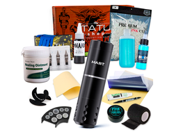 Тату набор c беспроводной машинкой Tattoo Kit - Mast A1