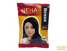 "НЕХА"  - Хна для волос, цвет черный от "Ведика Херблс" (Neha Herbal Henna Black, Vedika Herbals) 20 г