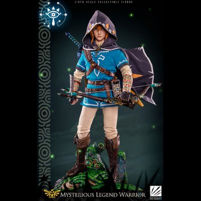 Линк, делюкс версия (Legend of Zelda: Breath of the Wild)  - Коллекционная ФИГУРКА 1/6 scale Mysterious Legend Warrior Deluxe Edition (NW001B) - NW TOYS
