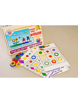 Игровой набор Фребеля "Цвет и форма" (серия "Эксперимент")