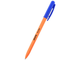 Ручка шариковая автоматоматическая Attache Economy, оранжевый корпус (синяя)