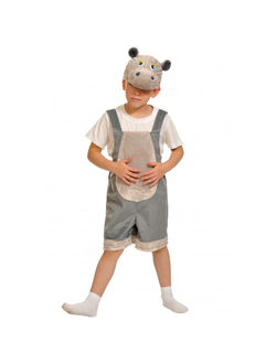 Бегемотик плюш