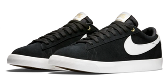 Nike Blazer Low Black (Черные с белым)